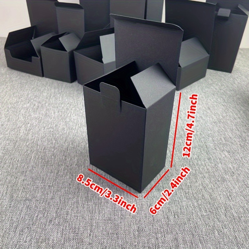 20 Matte Black Gift Boxes for Jewelry Packaging